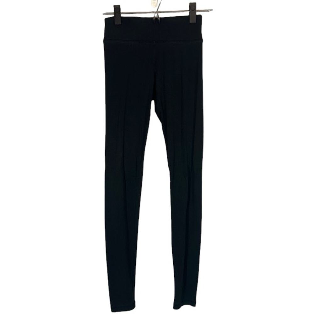 Victoria's Secret Sport Black Stretch Ankle Casual Basic Leggings Women Sz XS